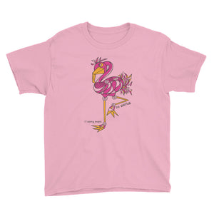 Funky Flaming - Short-Sleeve Youth T-Shirt