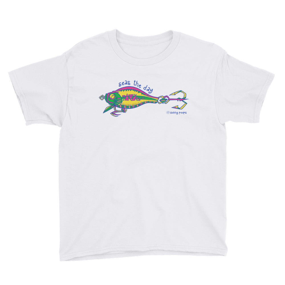 Seas The Day - Short-Sleeve Youth T-Shirt
