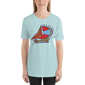 Simple Sailboat - Short-Sleeve Women's T-Shirt