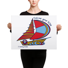 Load image into Gallery viewer, Simple Sailboat - Canvas Art