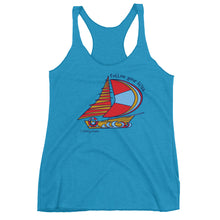 Load image into Gallery viewer, Simple Sailboat - Women&#39;s Racerback Tank