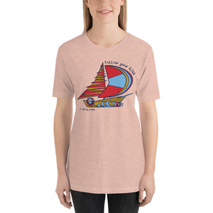 Simple Sailboat - Short-Sleeve Women's T-Shirt