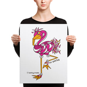 Funky Flaming - Canvas Art