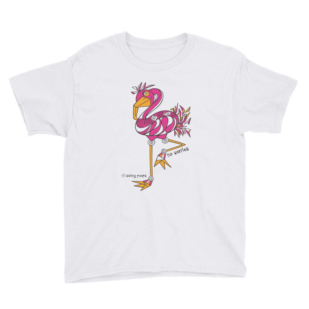 Funky Flaming - Short-Sleeve Youth T-Shirt